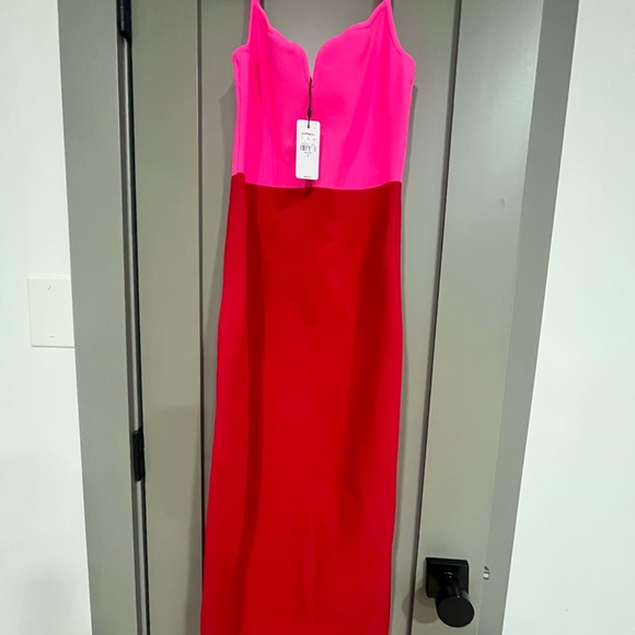 Express Colorblock Maxi Bandage Dress New with Tags - Picture 2 of 4